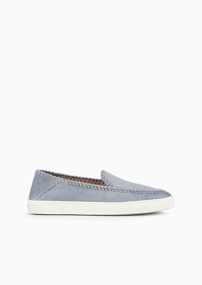Galleria 3 Suede slip-ons - F