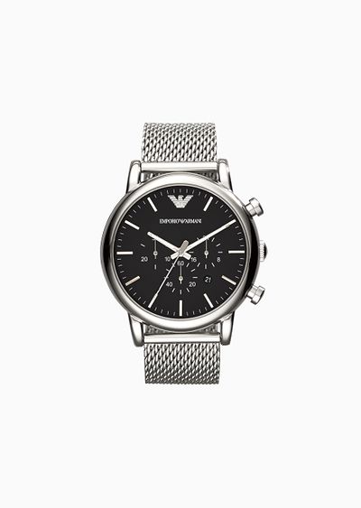 Chronograph Stainless Steel Watch - F