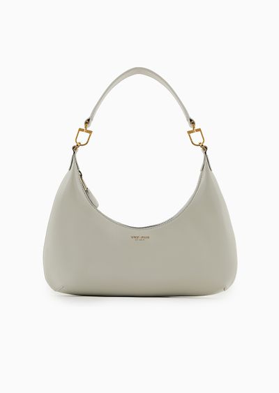 La Prima mini hobo bag in patent nappa leather - F